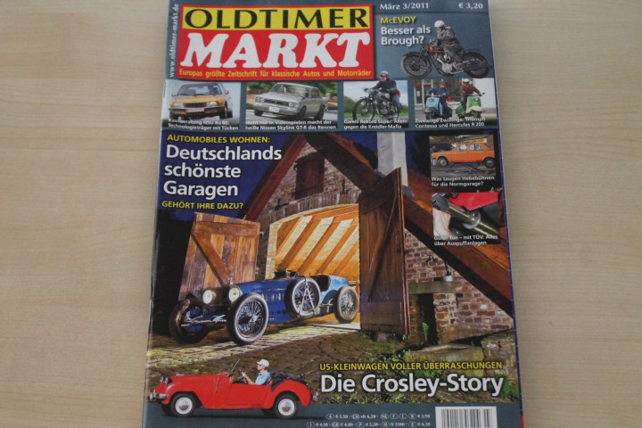 Deckblatt Oldtimer Markt (03/2011)